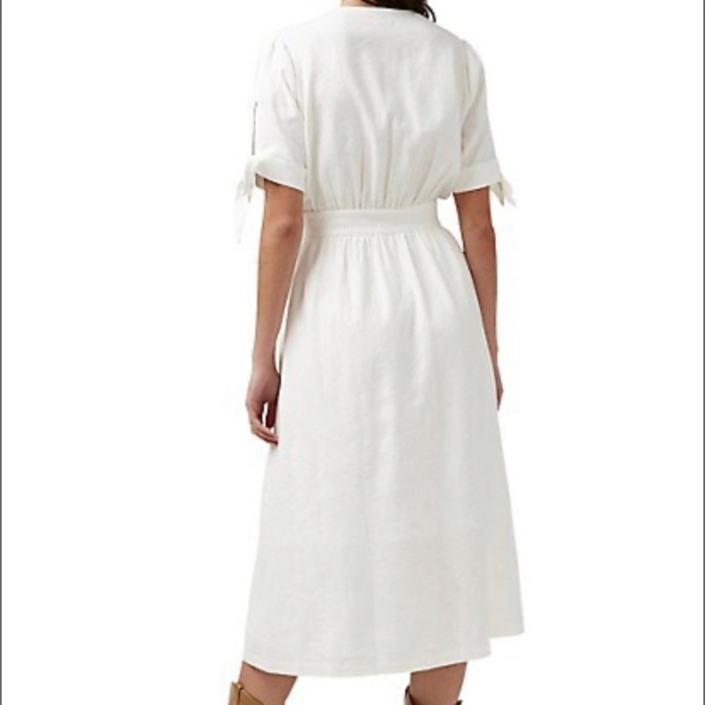 Buffalo David Bitton Mariposa Tie-Accent Sleeve Midi Dress - Picture 3 of 7